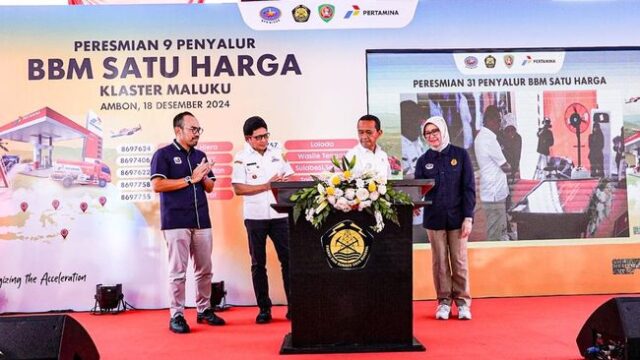 Pencapaian target 573 titik lokasi BBM Satu Harga itu terjadi berkat kolaborasi erat bersama Kementerian ESDM, BPH Migas, hingga pemerintah daerah.