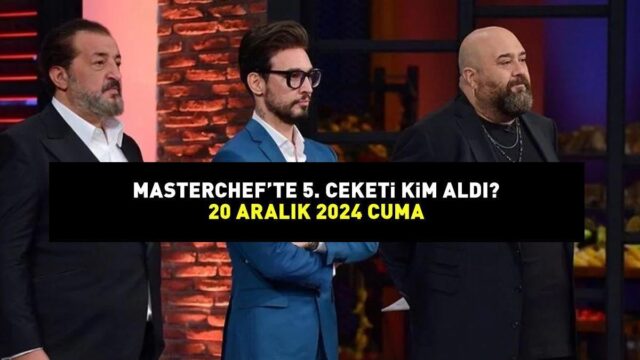 المنافس الذي حصل على السترة الخامسة في MASTERCHEF 20 ديسمبر 2024: من حصل على السترة الخامسة في MasterChef، أي متسابق؟
