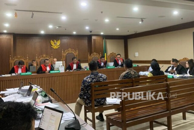 Sidang kasus dugaan korupsi dalam jual beli emas PT Aneka Tambang Tbk (Antam) dengan terdakwa Budi Said kembali digelar di Pengadilan Tindak Pidana Korupsi (Tipikor) Jakarta, Selasa (5/11/2024).