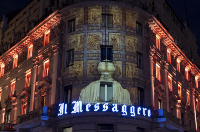 اليوبيل: إضاءة قصر Palazzo del Messaggero بتقنية تصوير الفيديو - أخبار
