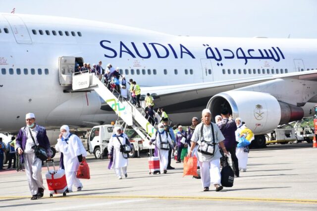 Jamaah haji Indonesia tiba di Tanah Air