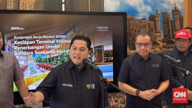 يفتح Erick Thohir صوته بشأن الاندماج المحتمل بين Garuda وCitilink وPelita Air
