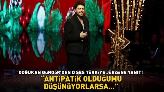 رد دوغوكان غونغور، منتصر شربات التوت البري، إلى لجنة تحكيم O Ses Türkiye: "إذا كانوا يعتقدون أنني مناهض..."
