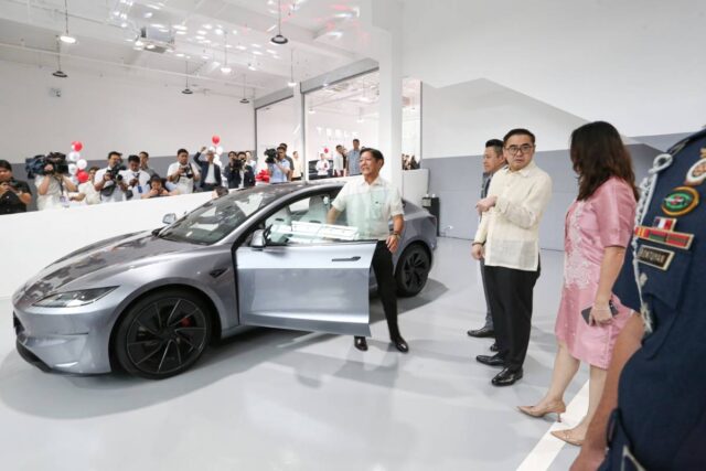 ماركوس يقود إطلاق شركة Tesla Motors PH
