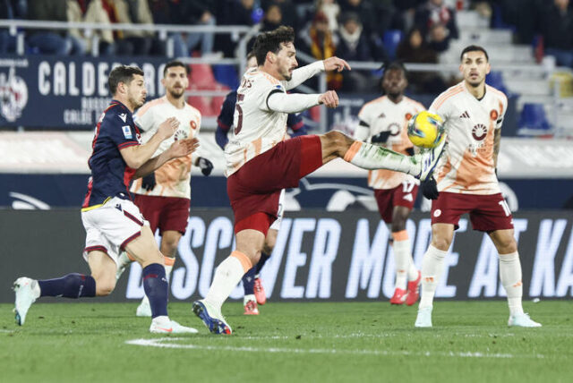 الدوري الإيطالي الدرجة الأولى بولونيا - روما 2-1 - كرة القدم
