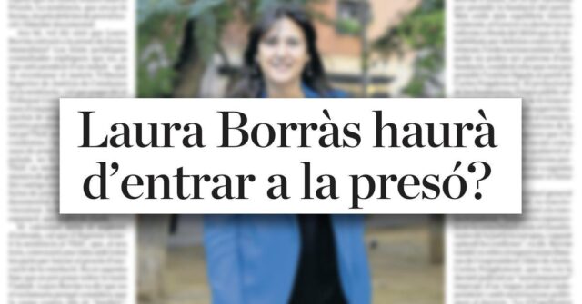 تحليل أنطوني باساس: "Borràs ، الجريمة والعقاب من قبل Independenista"
