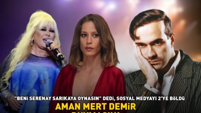 قال Zerrin Ozer ، 'Serenay Sarıkaya Play Me "، على وسائل التواصل الاجتماعي مرتبكًا! يا ميرت لا تسمع الحديد!
