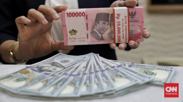 Rupiah قوي إلى 16،278 RP
