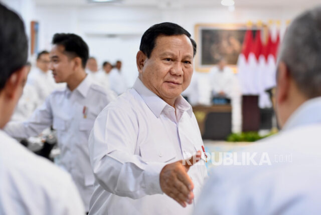 Presiden Prabowo Subianto,