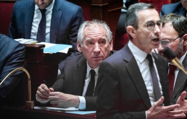 Le Premier ministre François Bayrou s